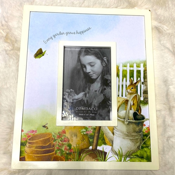Demdaco Other - Easter bunny white frame 4 x 6